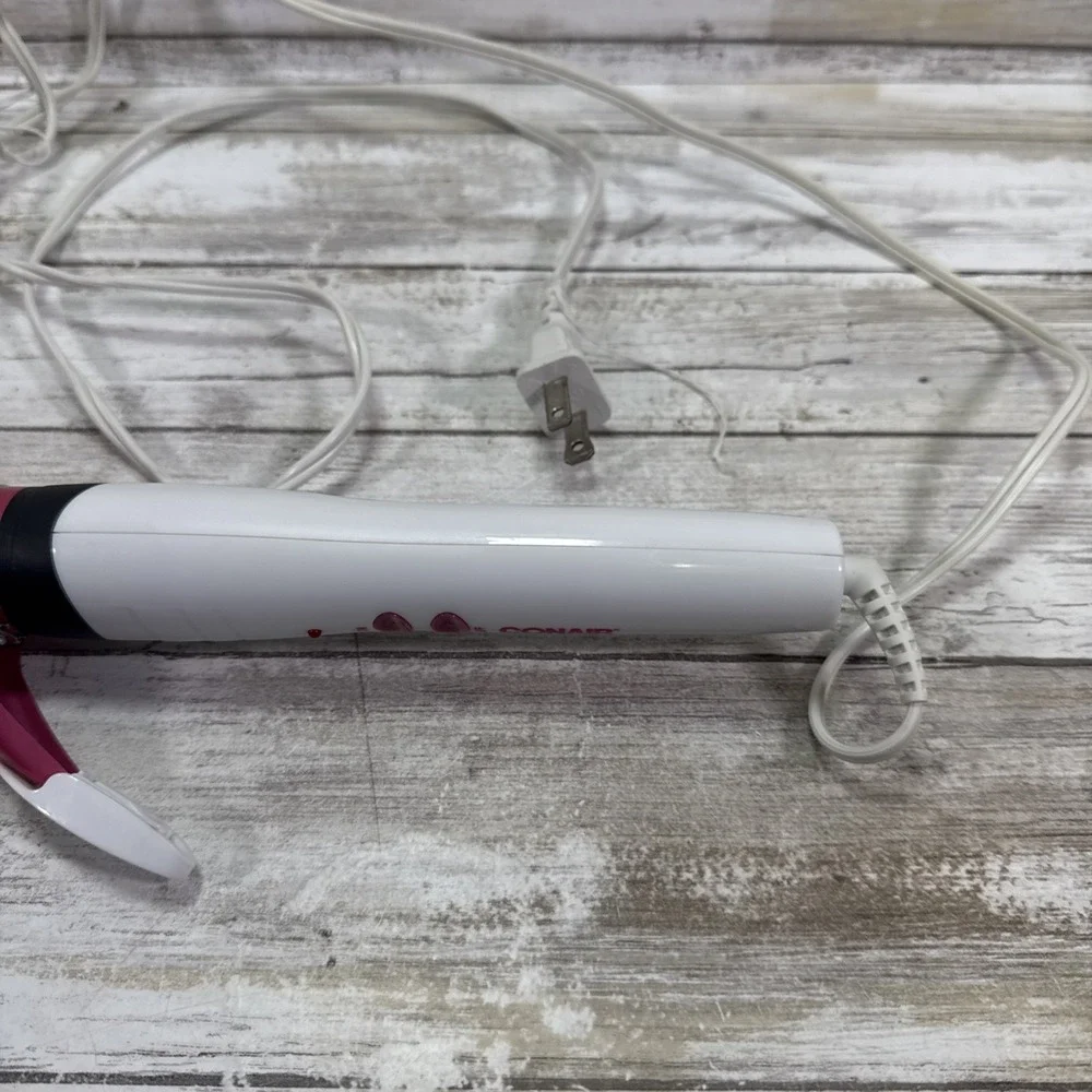 CONAIR BIG CURLS CURLING‎ IRON ON OFF SWITCH INDICATOR LIGHT MODEL CD118P TESTED